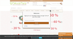 Desktop Screenshot of naturalparis.ro